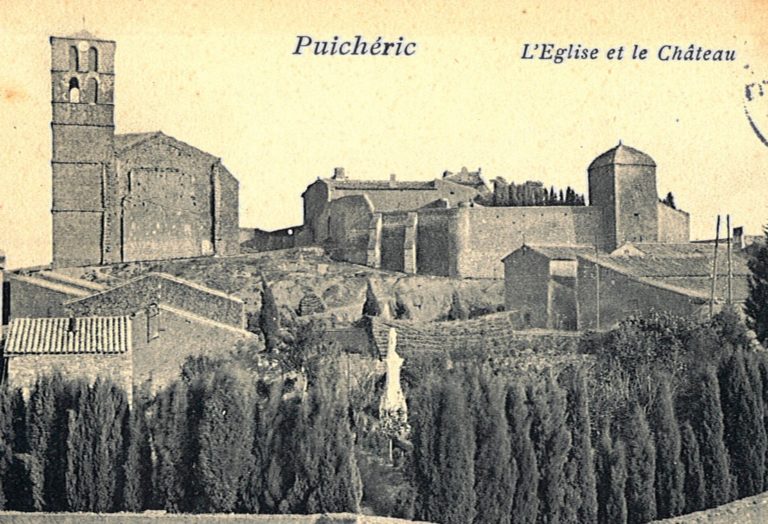 Château de Puichéric (au début du XXe siècle)