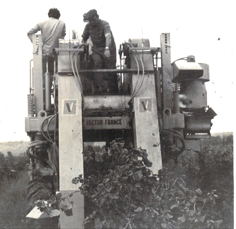 Machine à vendanges