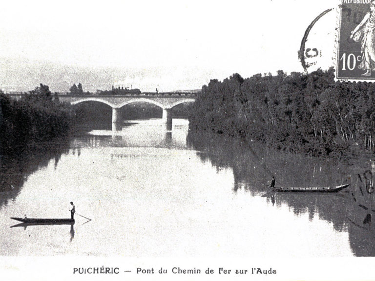 Pont du chemin de fer sur l'Aude