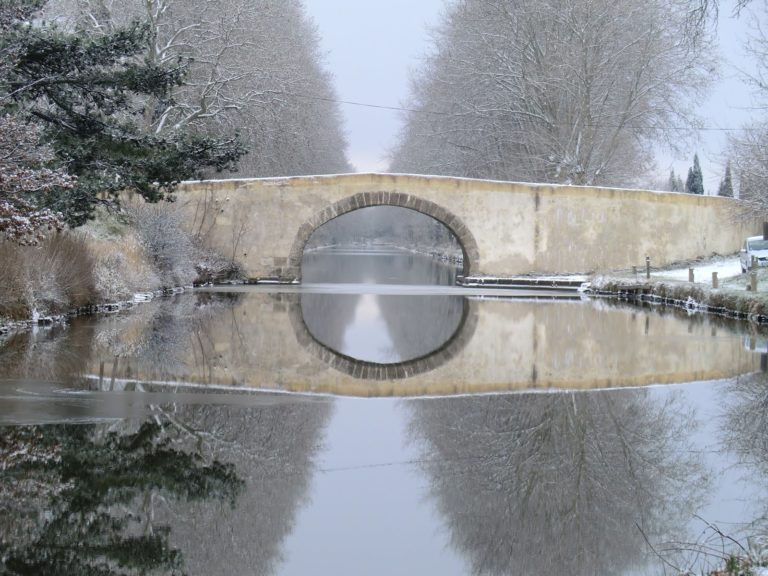 Pont en pierre Canal du Midi